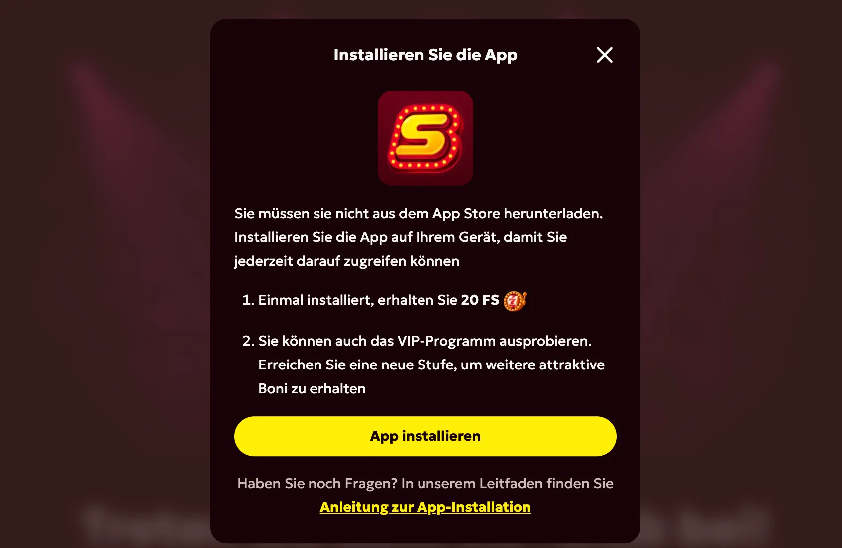 Spinobon Casino App Download für Android und iOS Mobilgeräte