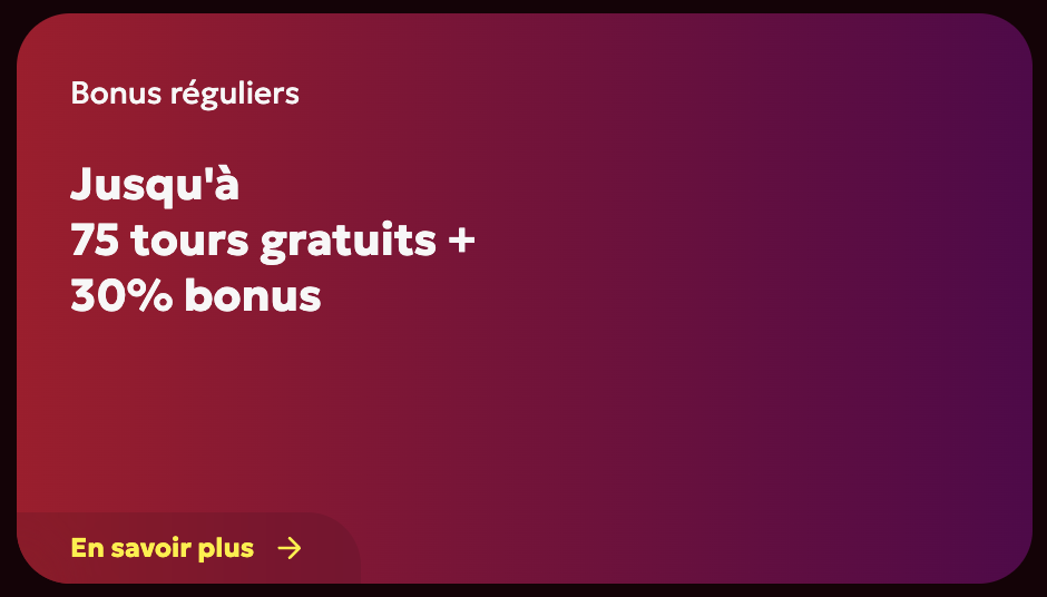 Promotions régulières et bonus hebdomadaires sur Spinobon Casino