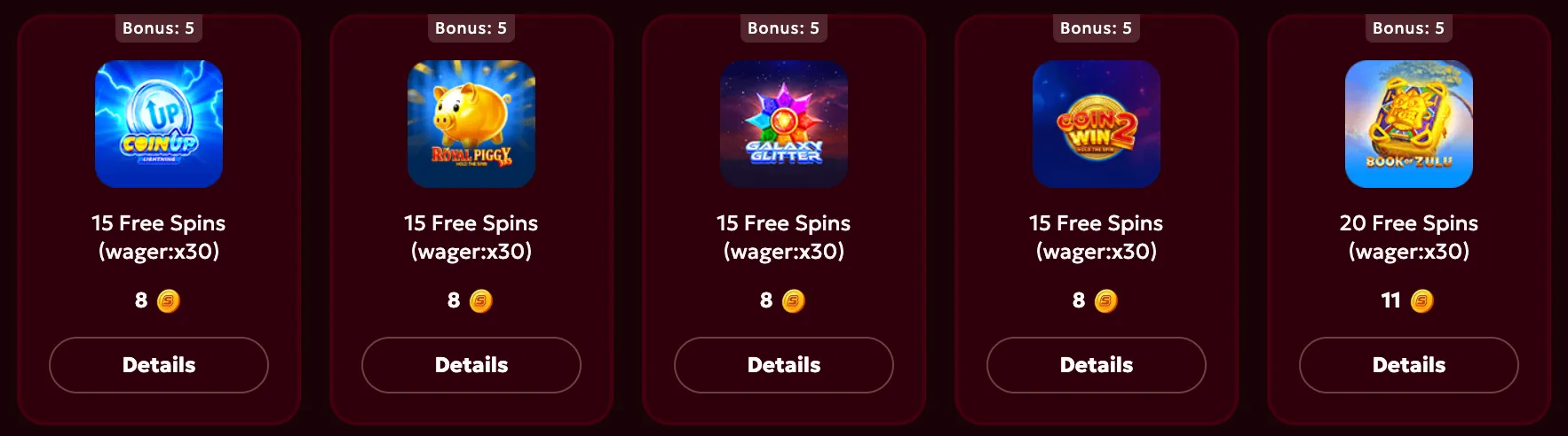 Spinobon Casino Bonus-Shop für Freispiele und Belohnungen