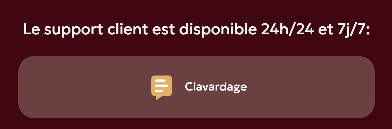 Service client Spinobon Casino : assistance technique disponible 24/7